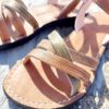 sandales artisanales en cuir