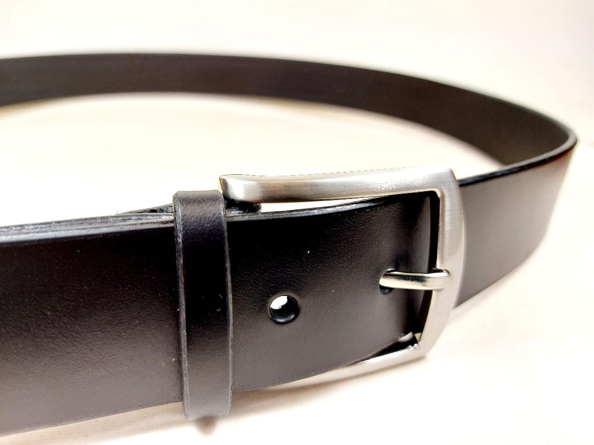 Ceinture Cuir Champro Homme – Taille M (32-34) – Noire – Neuve Sans étiquette