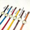 choix des couleurs de bracelets en cuir pour montre