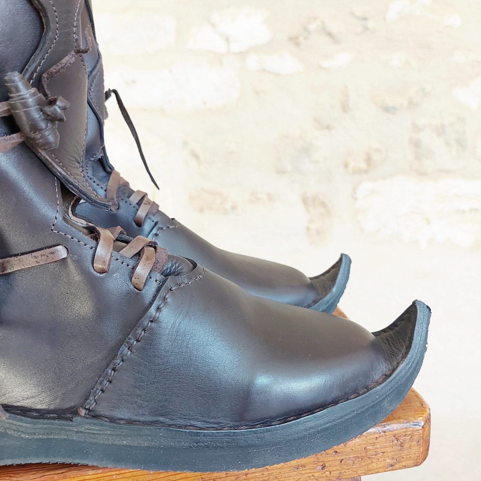 bottes viking médiévales