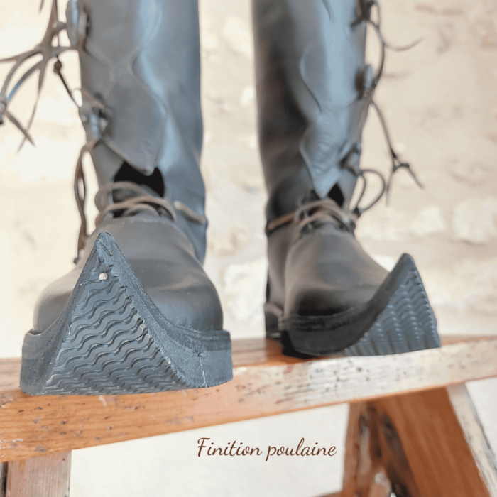 Bottes Médiévales Pour Hommes – Style Renaissance, Chevalier, Punk – Confortables Et Souples – Pour Costumes, LARP, événements