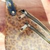 pochette banane nubuck leopard