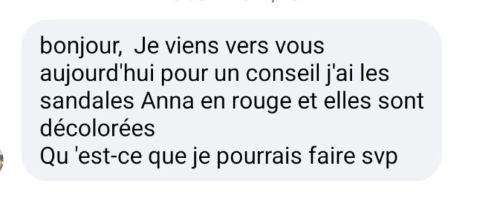 Sandales en cuir restaurées après entretien chez le cordonnier -Témoignage client
