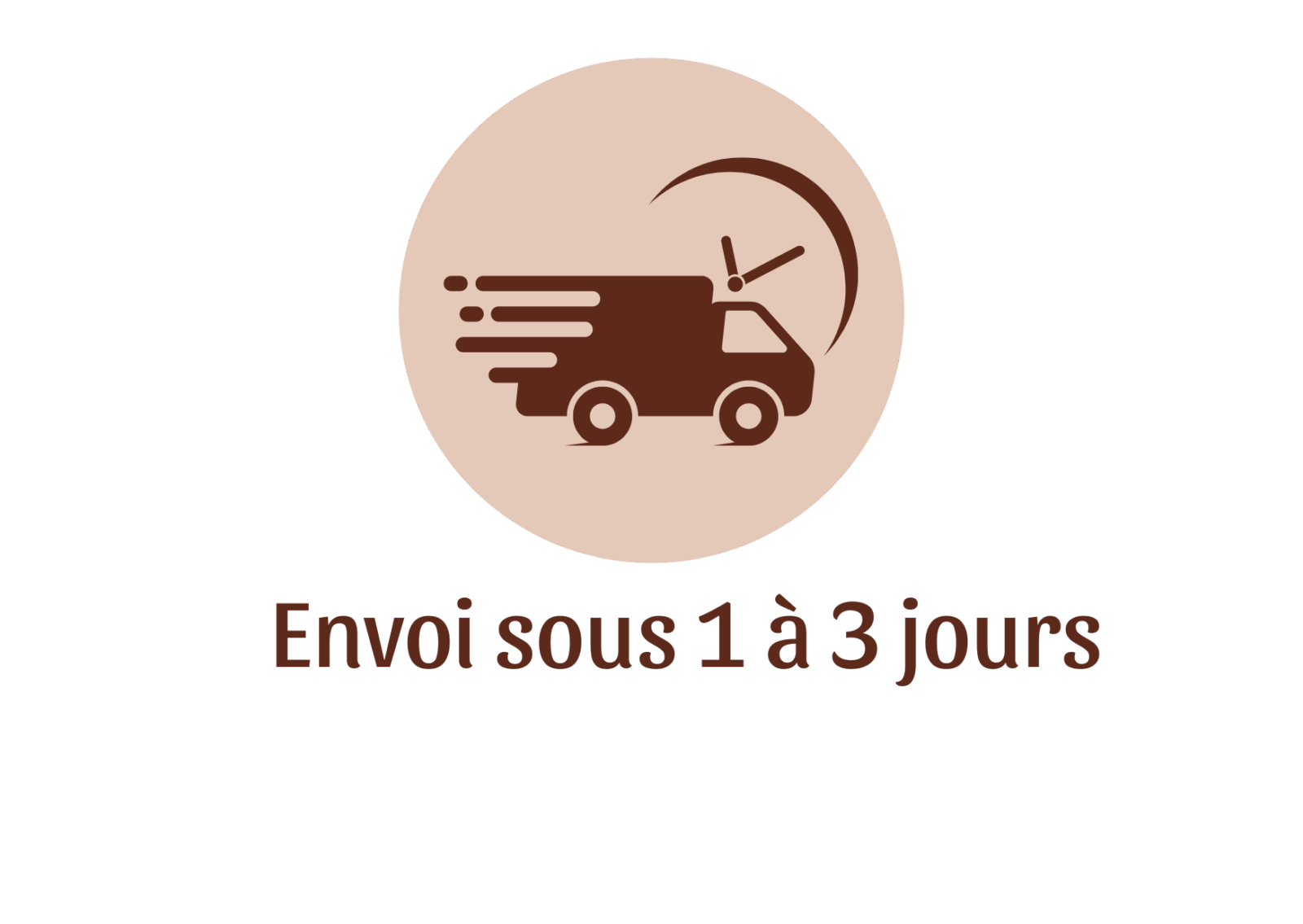 Envoi sous 1 à 3 jours
