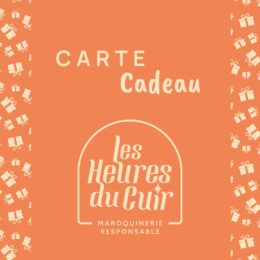 Carte cadeau Les Heures du Cuir – à utiliser sur le stand ou sur les-heures-du-cuir.fr