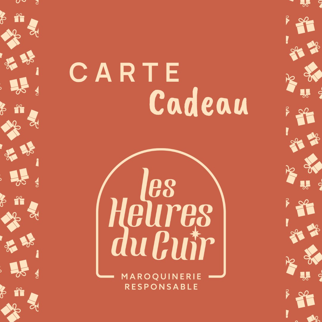 Carte cadeau Les Heures du Cuir – à utiliser sur le stand ou sur les-heures-du-cuir.fr